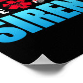 It's Not Road Rage Sirens EMT EMS Paramedic ポスター (角)