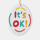 It's OK! セラミックオーナメント (右)