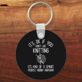 It's OK If You Don't Like Knitting キーホルダー (裏面)