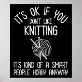 It's OK If You Don't Like Knitting ポスター (正面)