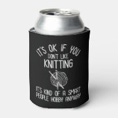 It's OK If You Don't Like Knitting 缶クーラー (缶正面)