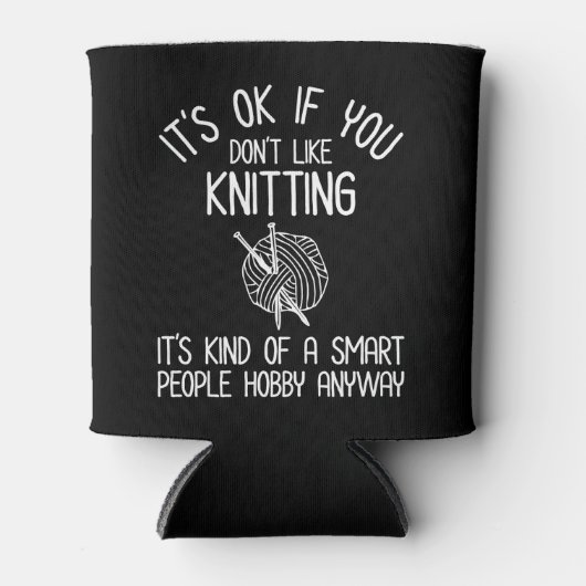 It's OK If You Don't Like Knitting 缶クーラー (正面)