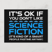It's OK If You Don't Like Science Fiction ポストカード (正面)