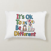 It's ok to be different アクセントクッション (裏面)