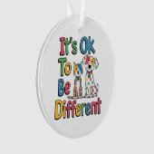 It's ok to be different オーナメント (正面)