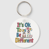 It's ok to be different キーホルダー (正面)