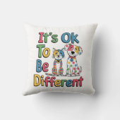 It's ok to be different クッション (裏面)