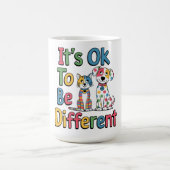 It's ok to be different コーヒーマグカップ (中央)