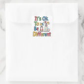 It's ok to be different スクエアシール (バッグ)