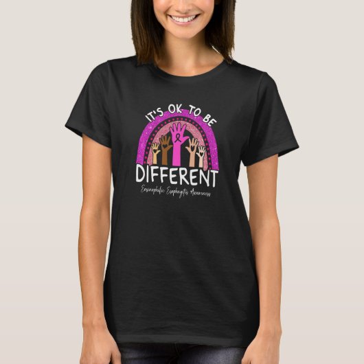 It's Ok To Be Different Eosinophilic Esophagitis A Tシャツ (正面)