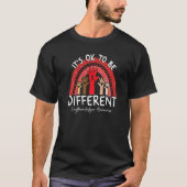 It's Ok To Be Different Erythromelalgia Awareness  Tシャツ (正面)
