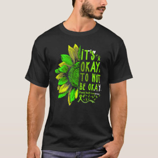 Its Ok To Bes Ok Sunflower Mentals Healths Tシャツ