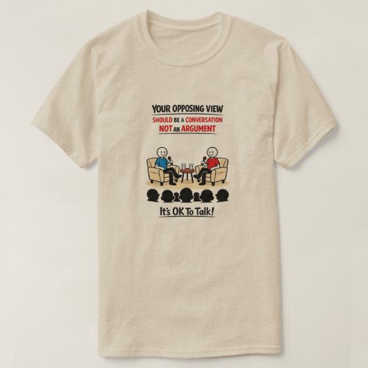 It's OK To Talk (13) Tシャツ (デザイン正面)