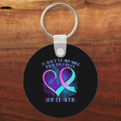 It's Okay If The Only Things You Do Today Is Breat キーホルダー (正面)