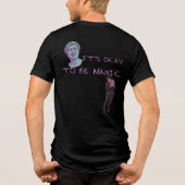 IT'S OKAY TO BE MANIC トライブレンドＴシャツ (裏面)
