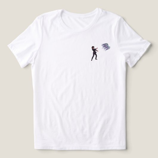 IT'S OKAY TO BE MANIC トライブレンドＴシャツ (デザイン正面)