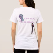 IT'S OKAY TO BE MANIC トライブレンドＴシャツ (裏面)