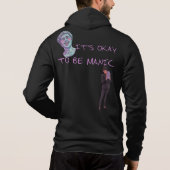 IT'S OKAY TO BE MANIC パーカ (裏面)