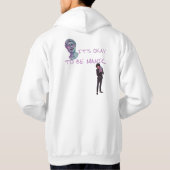 IT'S OKAY TO BE MANIC パーカ (裏面)