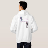 IT'S OKAY TO BE MANIC パーカ (裏面フル)