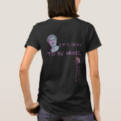 IT'S OKAY TO BE MANIC Tシャツ (裏面)