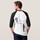 IT'S OKAY TO BE MANIC Tシャツ (裏面フル)