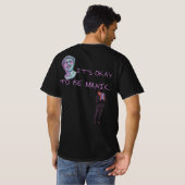 IT'S OKAY TO BE MANIC Tシャツ (裏面フル)