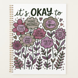 It's Okay To Boho Floral プランナー手帳