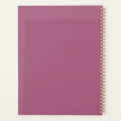 It's Okay To Boho Floral プランナー手帳 (裏面)