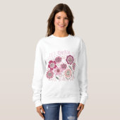 It's Okay To Boho Floral Sweatshirt スウェットシャツ (正面フル)