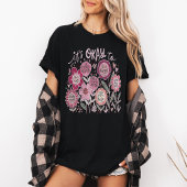 It's Okay To Boho Floral Tシャツ