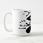 It's Okay to Not Be Fine - Minimal Line コーヒーマグカップ (左)