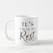 It's Okay to Rest coffee Mug コーヒーマグカップ (左)