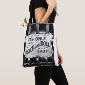 "It's Only Rock and Roll Baby" トートバッグ (クローズアップ)