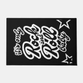 Its Only Rock and roll Baby ドアマット (正面)