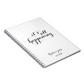 It's Planning 結婚 Journal ノートブック (右側)