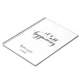 It's Planning 結婚 Journal ノートブック (左側)
