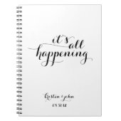 It's Planning 結婚 Journal ノートブック (正面)