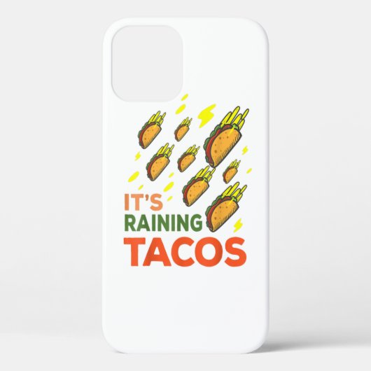 It's Raining Tacos Funny Taco Graphic Gift  Case-Mate iPhoneケース (裏面)