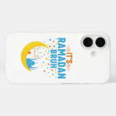 It's Ramadan Bruh Muslim Ramadan Mubarak Eid Men  Case-Mate iPhoneケース (裏面 (横))