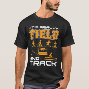 It's Really Field and Track Througherジャンパー Tシャツ
