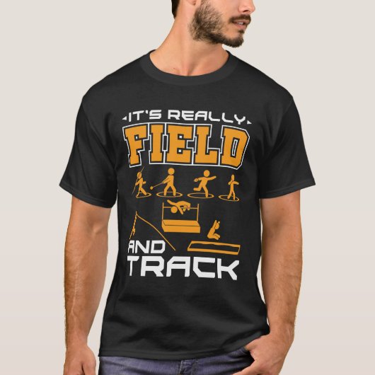 It's Really Field and Track Througherジャンパー Tシャツ (正面)