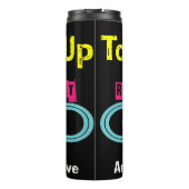 It's Really Nice To Wake Up Realizing God Has Give タンブラー (裏面)