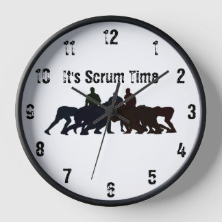 It's Scrum Time Wall Clock 壁時計