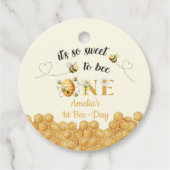 It's So Sweet To Bee 1st Birthday フェイバータグ (正面)