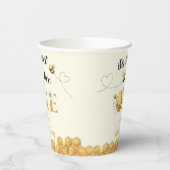 It's So Sweet To Bee 1st Birthday 紙コップ (左)