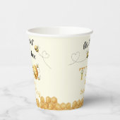 It's So Sweet To Bee 2nd Birthday 紙コップ (左)