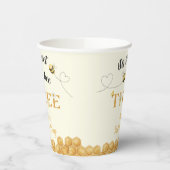 It's So Sweet To Bee 3rd Birthday 紙コップ (左)