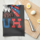 Its The 4th Of July Bruh Bald Eagle Patriotic キッチンタオル (四つ折り)