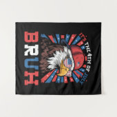 Its The 4th Of July Bruh Bald Eagle Patriotic タペストリー (正面(横))